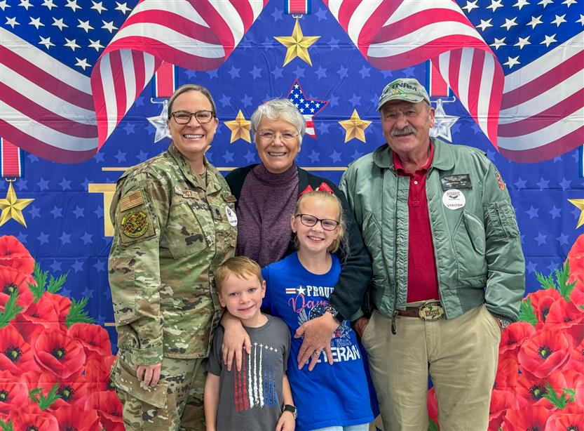 Students celebrate Veterans Day